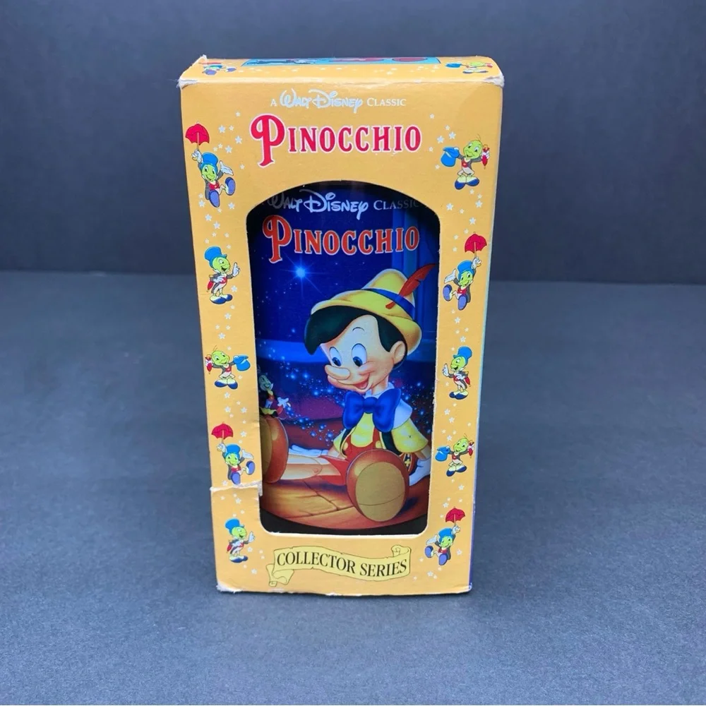 Vintage 1990s Disney’s Pinocchio Burger King Collector’s Cup